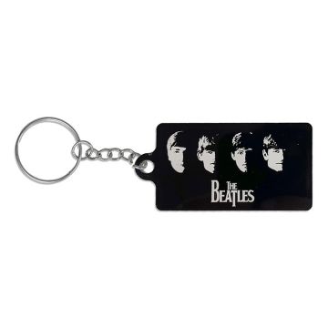 The Beatles In Black & White Keychain